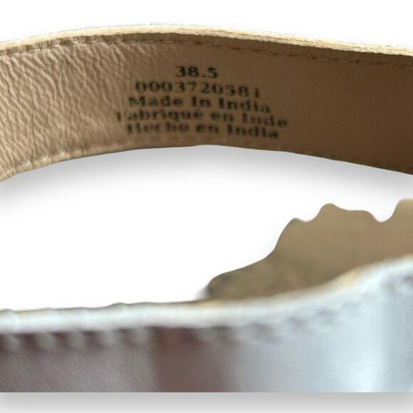 Free People Brady Buckle Boots Booties Size 8 White Leather - Picture 8 of 9